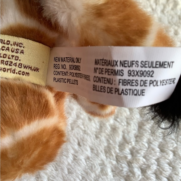 Aurora World Miyoni Tots Plush Giraffe Stuffed Animal Toy - Picture 11 of 15